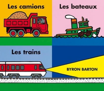 Les camions, les bateaux, les trains [coffret]